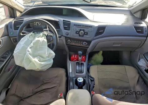 2012 Honda Civic Hf z USA, uszkodzony, nr VIN 2HGFB2F69CH580376